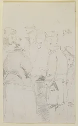 Un groupe de figures autour d